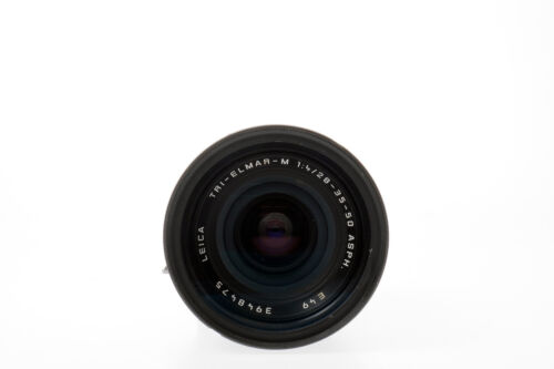 Leica Tri-Elmar-M Objektiv 28-35-50mm f4 ASPH Germany mattschwarz neu lackiert - Bild 2 von 5