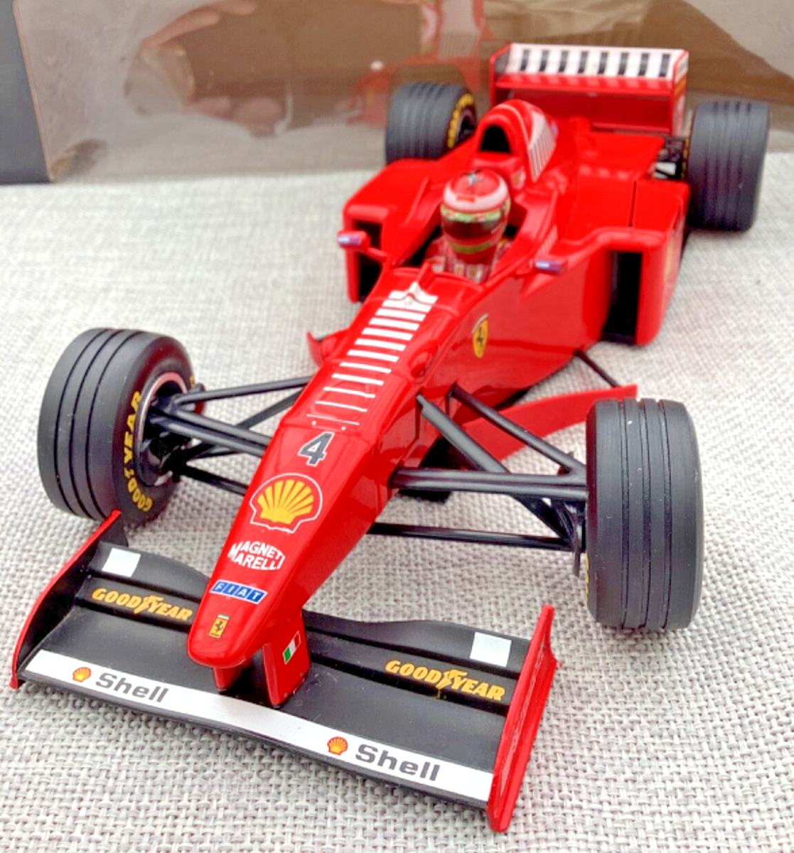 フェラーリ　F３００　E・アーバイン　＃４　ミニチャンプス　１／１８ 1:18 Ferrari F300. Eddie Irvine 1998 #4. Minichamps. | eBay