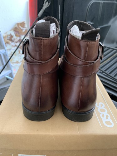 **NEW ASOS MEN'S CHELSEA BOOTS SIZE 10 **FREE SHIPPING** - 第 4/7 張圖片