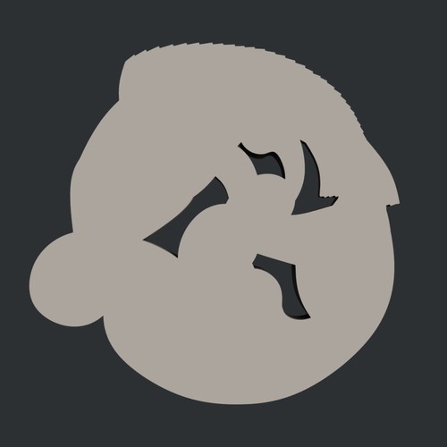 3D STL Modelle für CNC oder 3D Drucker, Artcam, Aspire, Fish - Bild 4 von 5