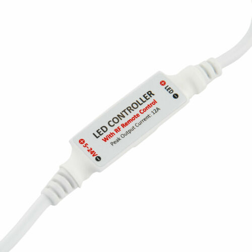 11 Key Controller Inline Dimmer With RF Wireless Remote for LED Strip Light USA - Bild 3 von 5