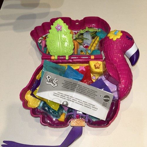 New Polly Pocket Flamingo Party Play Set.  - Bild 2 von 4