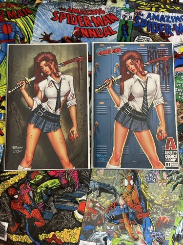 I Make Boys Cry #1 Bill McKay NYCC Trade Virgin Cover LTD 400 - Foto 1 di 4