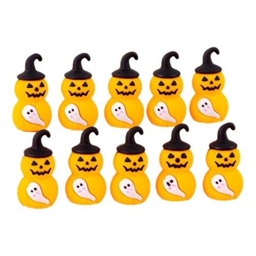 10Pcs Halloween Christmas Pencil Tip Covers Chewing-proof Silicone Pencil Caps - Picture 12 of 17