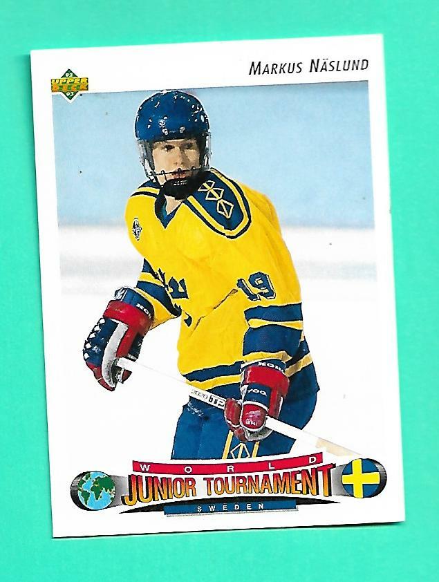 その他 Upper Deck Markus Naslund 1 of 1 1992-93 Upper Deck Markus Naslund Rookie Card #234 Vancouver