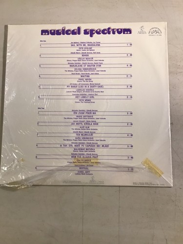 Musical Spectrum Various Artist Supraphon asteroid 1131359 NM Con: Lendl Estate - Picture 3 of 6