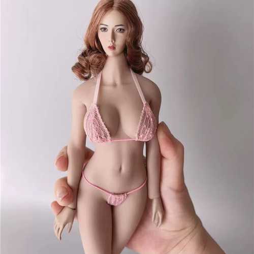 Black Sexy Underwear Bras Briefs Clothes 12" Female Figure Soldier 1/6 Scale - Picture 10 of 13