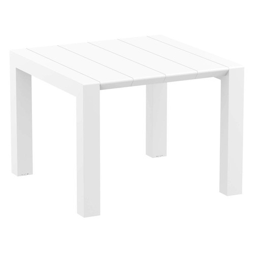 Vegas Dining Table 39 inch to 55 inch Extendable Table White