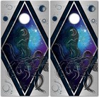 Octopus Galaxy Wraps for Cornhole Boards Skin Vinyl Decal For Game KA1165