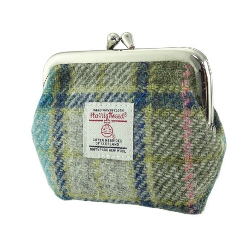 Women's Authentic Harris Tweed Luxury Eigg Tartan Purse - Ladies Gifts - Picture 32 of 47