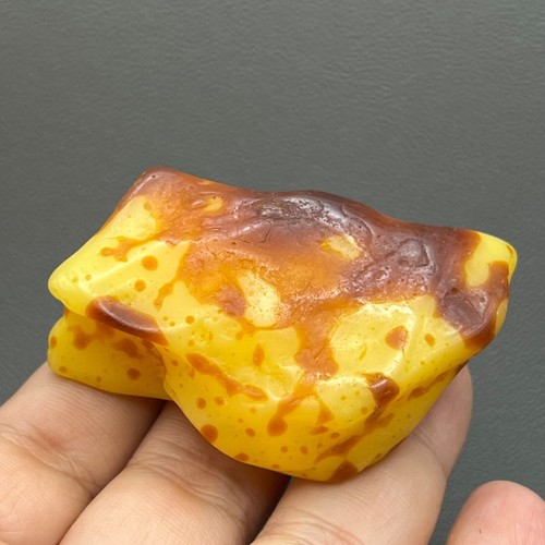 Big Baltic Amber from Poland yellow butterscotch raw natural Amber vintage - Picture 6 of 11