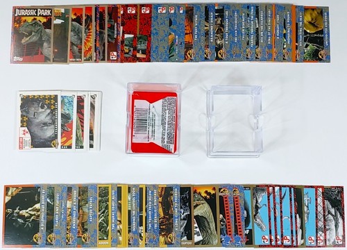 1993 Topps Jurassic Park Movie Base Cards #1-88 + Stickers You Pick Buy 2 Get 2! - Bild 2 von 5