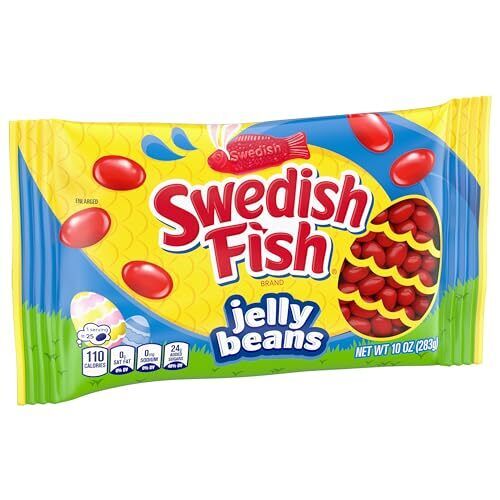 SWEDISH FISH Jelly Beans Easter Candy 10 oz - Picture 10 of 12