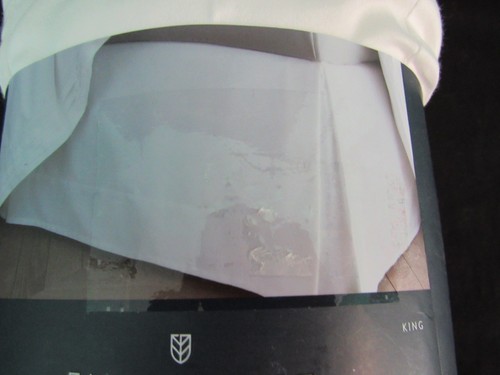Falda Fieldcrest True White Bandas King Nueva #672 - Imagen 8 de 12