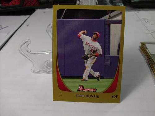 2011 Bowman Gold #58 - Torii Hunter - Los Angeles Angels (3205)