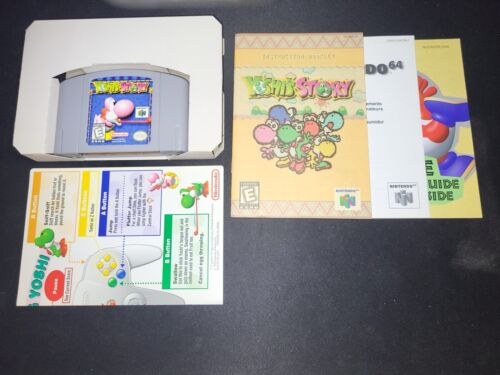 Yoshi's Story Nintendo 64 N64 NRMT-estado COMPLETO y caja! - Imagen 7 de 8