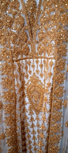 Aluxurious Evening Dress ,Fully Embroidered, Long ,3X ,Suitable for Veiled Women - Picture 3 of 6