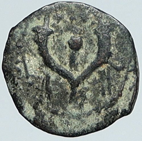 ALEXANDER JANNAEUS Biblical Jerusalem Jewish Widow's Mite Coin Hend 1144 i111767 - Picture 2 of 2