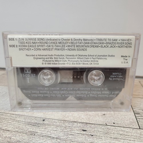 Tom Mauchahty-Ware Sunrise American Indian Flute NEW SEALED Cassette Tape SH3 - Picture 3 of 6