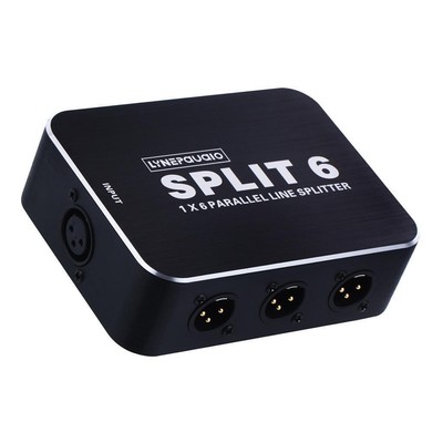 Stereo Audio XLR Balanced 6Input Switcher Converter