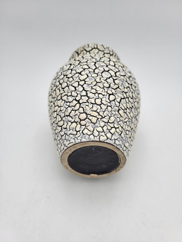 7x vase Jasba Cortina shrink glaze fat lava ceramic white bundle pottery WGP - Picture 6 of 15