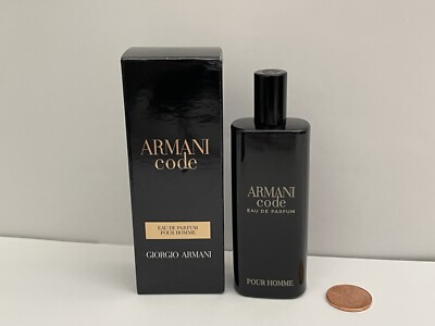 Giorgio Armani Armani Code Eau De Parfum Pour Homme 15ml 0.5oz Travel Spray