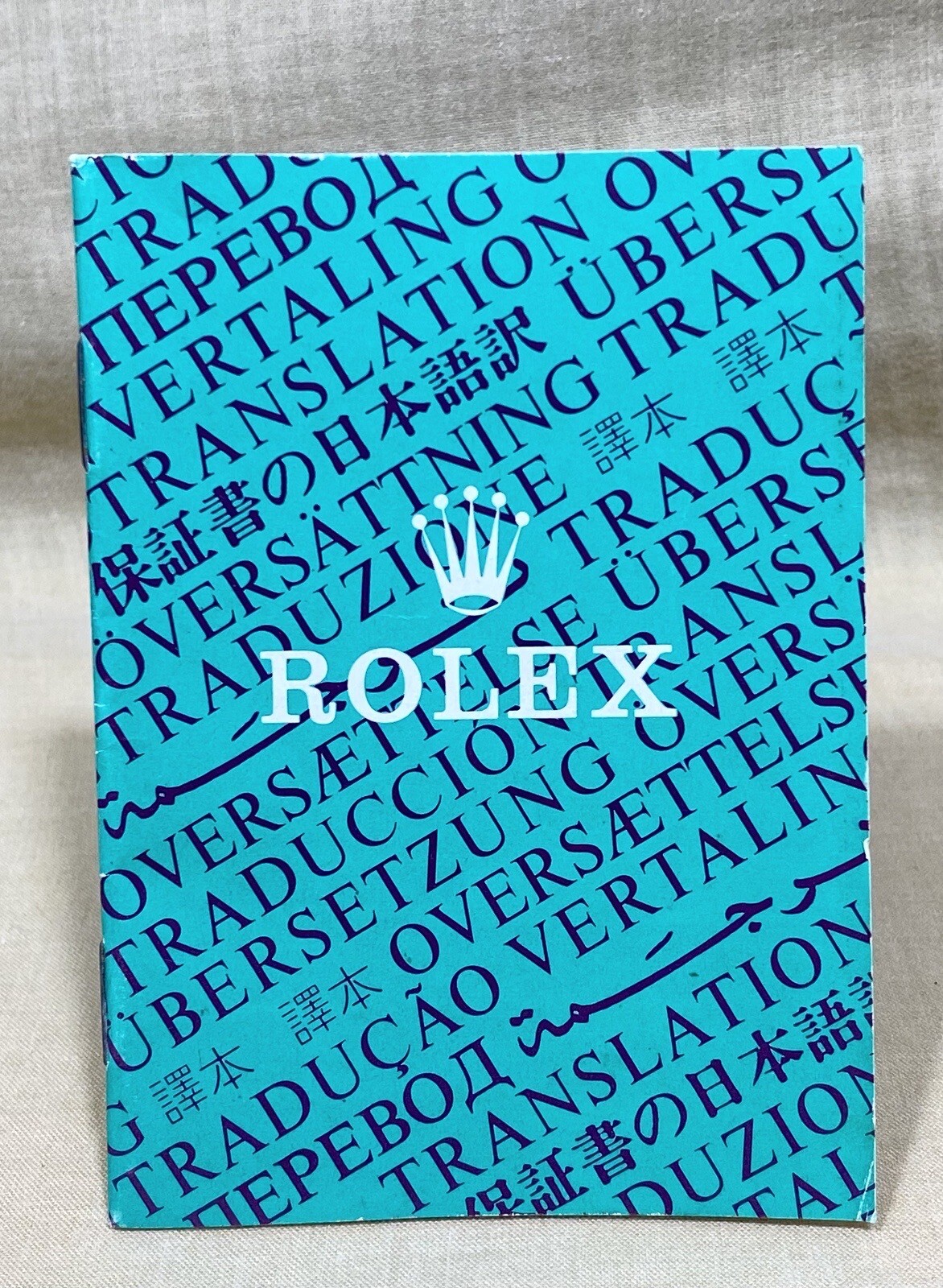 ROLEX Translation COSC Booklet Submariner Explorer Sea-Dweller GMT for FULL SET