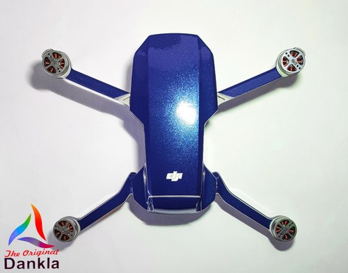 DJI MINI 4K - SKIN - METALLIC NIGHTBLUE - Decal - Wrap - Folie - Picture 6 of 10