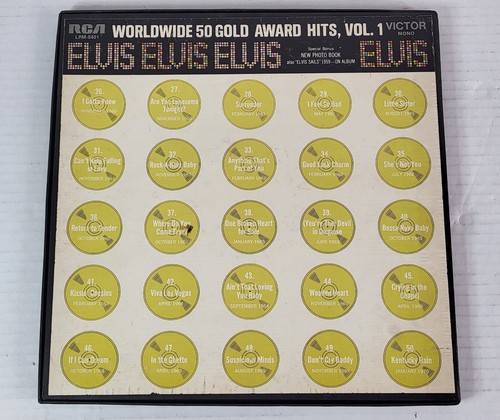 Elvis Presley 50 Gold Award Hits Vol 1 - 3 Lp Elvis Love Letters 1 Lp TESTED - Foto 3 di 14