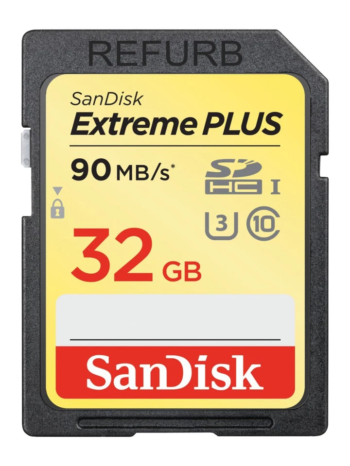 LOT 10x SanDisk Extreme PLUS 32GB SD USH-I Memory Card - Image 2 of 4