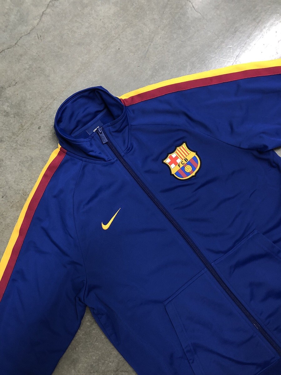 00s Nike FC Barcelona ベンチコート M ネイビー 2025年最新】バルセロナベンチの人気アイテム - メルカリ