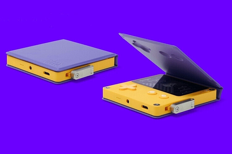 PLAYDATE with PURPLE Cover - 24 Games - Handheld Console by PLAYDATE with PURPLE Cover - 24 Games - Handheld Console by