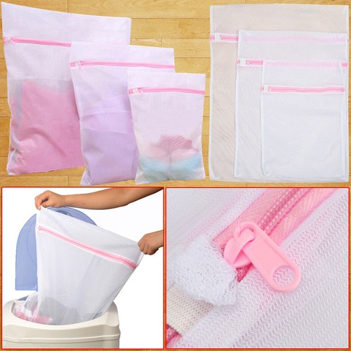 DE Wäschenetz Wäschesack Wäschebeutel Wäsche Waschbeutel Wäschenetze Wäschesäcke - Picture 8 of 17