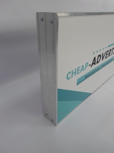 Caja de luz LED unilateral 70x50 cm - letrero de tienda personalizado - Imagen 5 de 6