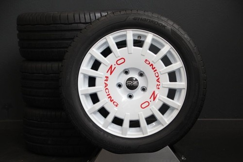 VW Bus T5 T6 6.1 Multivan Räder Alufelgen OZ Rally weiß Michelin Allwetterreifen - Bild 2 von 3