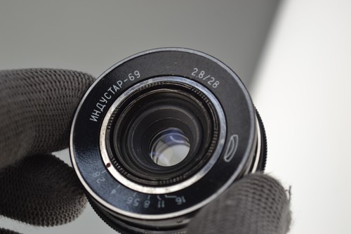 SERVICED! USSR PANCAKE INDUSTAR-69 LENS f2.8/28 M39 mount (2) - Picture 8 of 8