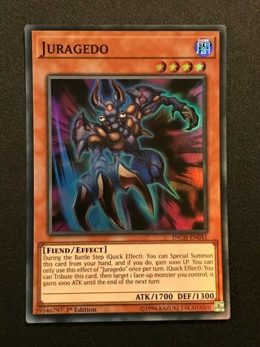 Juragedo | INCH-EN041 | Súper Raro | 1ª Edición | The Infinity Chasers | Juego de cartas coleccionables YuGiOh - Imagen 1 de 3
