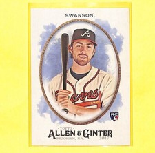 2017 Topps Allen & Ginter #40 Dansby Swanson Rookie RC Card Braves