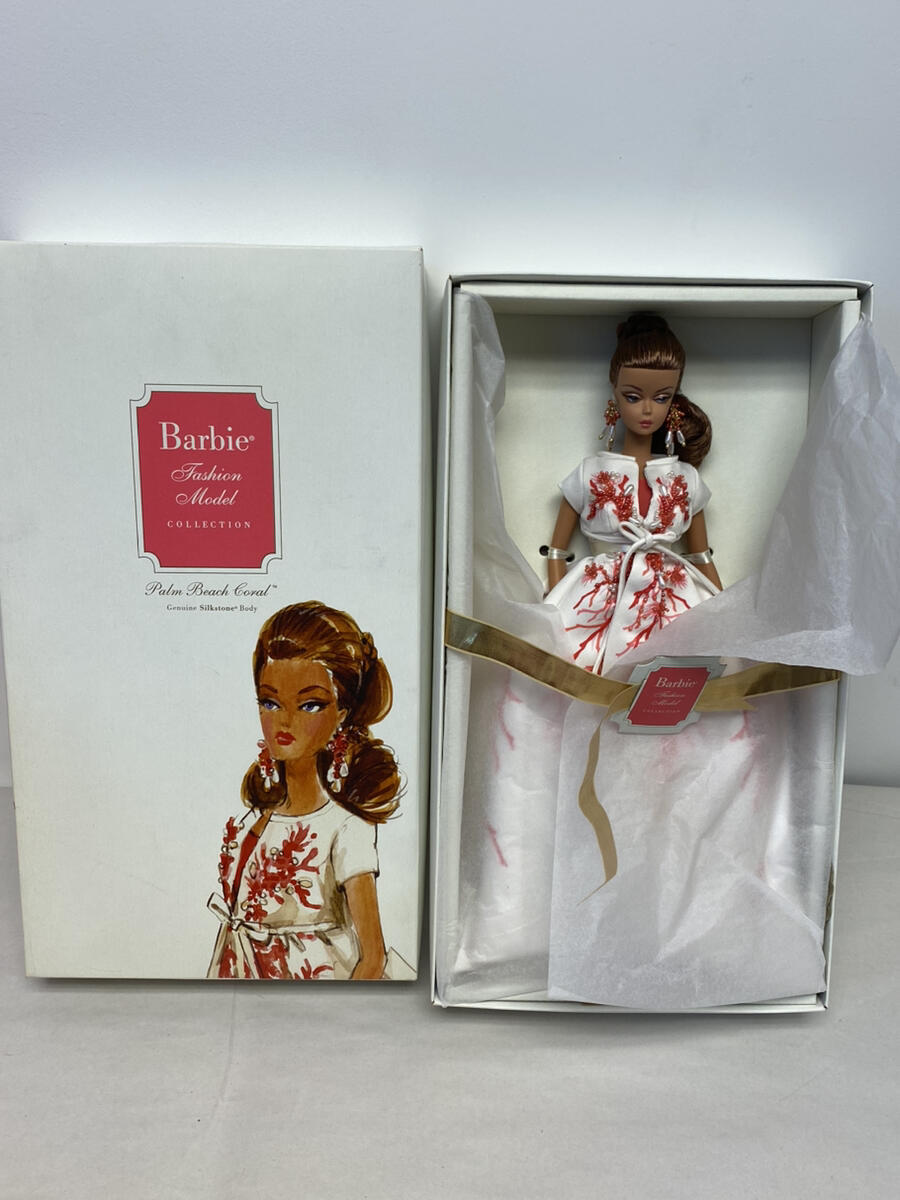 BARBIE SILKSTONE PALM BEACH CORAL DOLL NRFB SOME BOX WEAR R4535 | eBay
