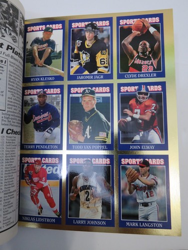 BOBBY BONILLA Vintage April 1992 Allan Kaye's Sports Cards Magazine Complete - Picture 3 of 10