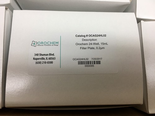 Orochem Cat No OCAG24HL02 | 24-Well 15mL Filter Plate 0.2um Lot 41 PCS - Picture 6 of 24