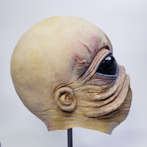 Vintage Star Wars Latex Mask Mos Eisley Cantina Band Member Halloween Prop - Picture 7 of 13