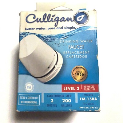 Culligan Fm 15ra Replacement Filter Cartridge Level 3 Faucet