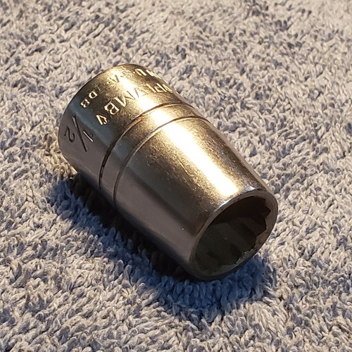 Vintage Plumb Plomb Plvmb 1/2" Socket 1/2" Drive 12 Point 5416 USA - 第 8/8 張圖片