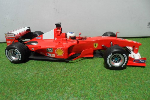 F1 FERRARI F2000 # 4 BARRICHELLO 1/18  HOT WHEELS 26738 formule 1 voiture miniat - Bild 3 von 12