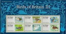 (#1608) GB 2011 Post & Go Birds III Issue PACK MNH