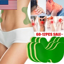 60X Wormwood Strength Knee Back Neck Waist Pain Relief Patches Joint Ache Pads