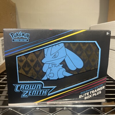 CROWN ZENITHシュリンク付　エリートトトレーナーボックス Amazon.com: Pokemon TCG: Crown Zenith Elite Trainer Box