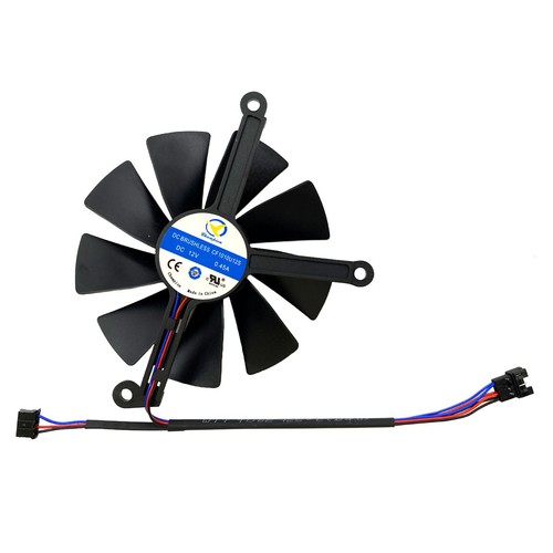 Graphics Card Cooling Fan For XFX RX6700 6700XT 6750XT QICK/MERC Cooler fan - Afbeelding 7 van 21