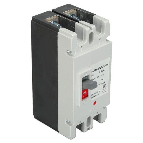 Circuit Breaker 2P MCCB Solar Battery Protection Switch Isolator Protector 250A - Picture 3 of 12